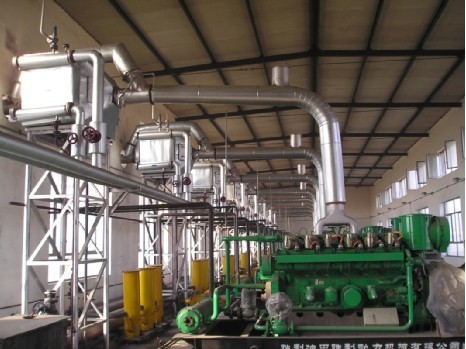 內(nèi)蒙烏海發(fā)電機組余熱鍋爐調(diào)試成功，運行正常