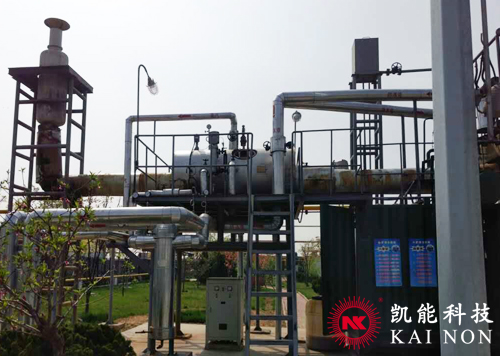 發(fā)電機組余熱鍋爐項目現(xiàn)場