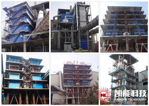 凱能科技余熱鍋爐項目現(xiàn)場