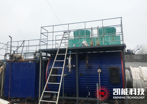 日照金禾博源3500KW沼氣發(fā)電機組煙氣余熱鍋爐系統(tǒng)